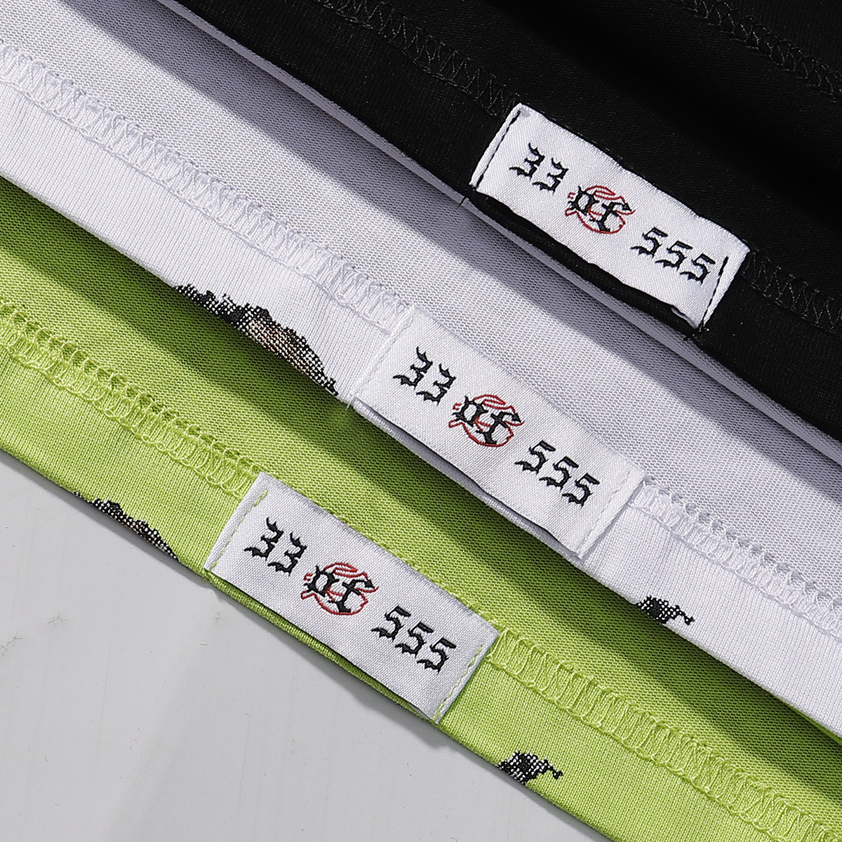 Godspeed Atlanta Limited Edition Supercar Print T-Shirt #7050 Black/White/Green