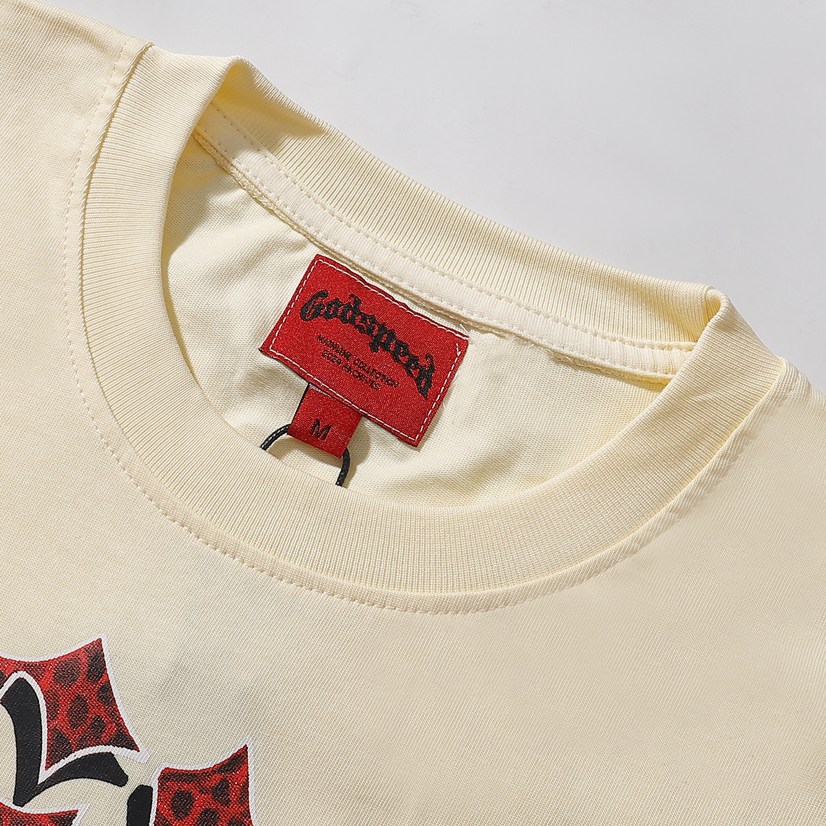 Godspeed Basketball #13 Player Poster Print T-Shirt #7055 Black/Apricot