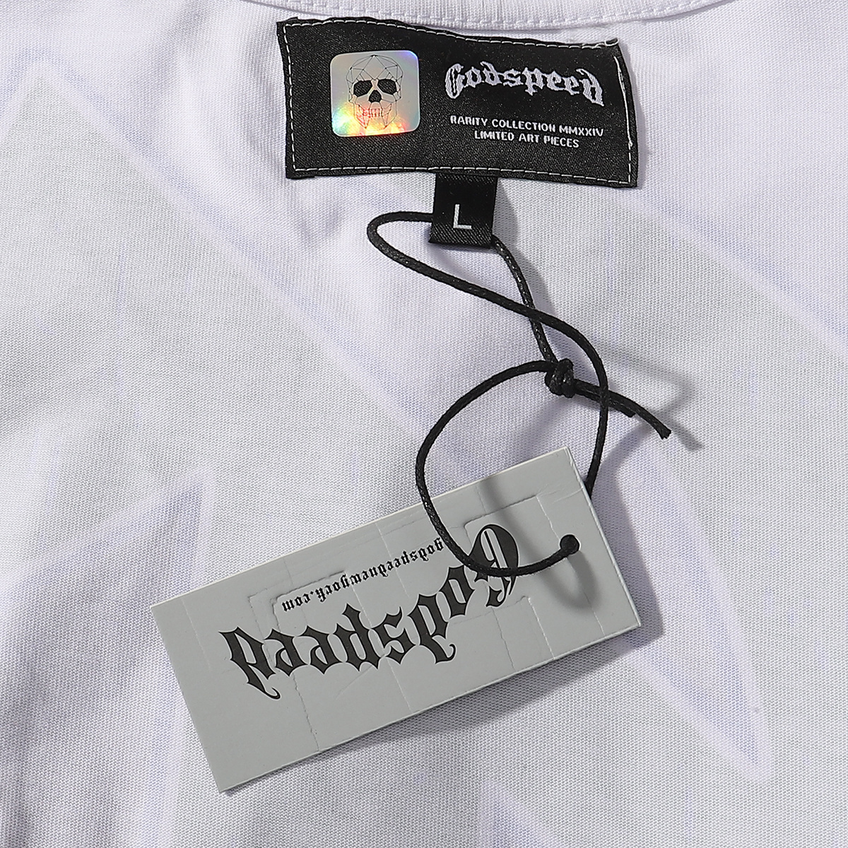 Godspeed Card Magician Print T-Shirt #7026 Black/White