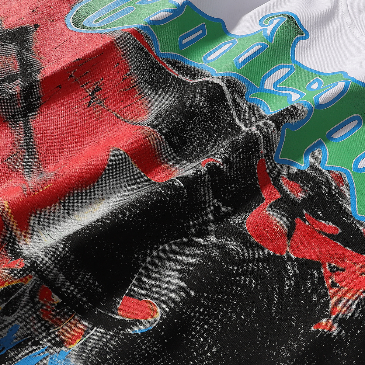 Godspeed Card Magician Print T-Shirt #7026 Black/White