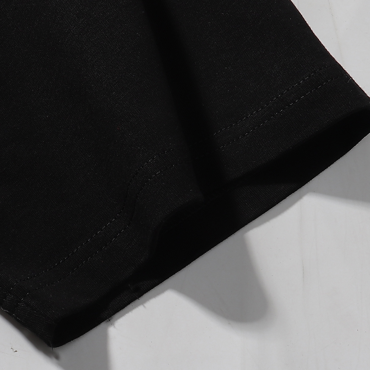 Godspeed City UFO Print T-shirt #7039 Black/Apricot