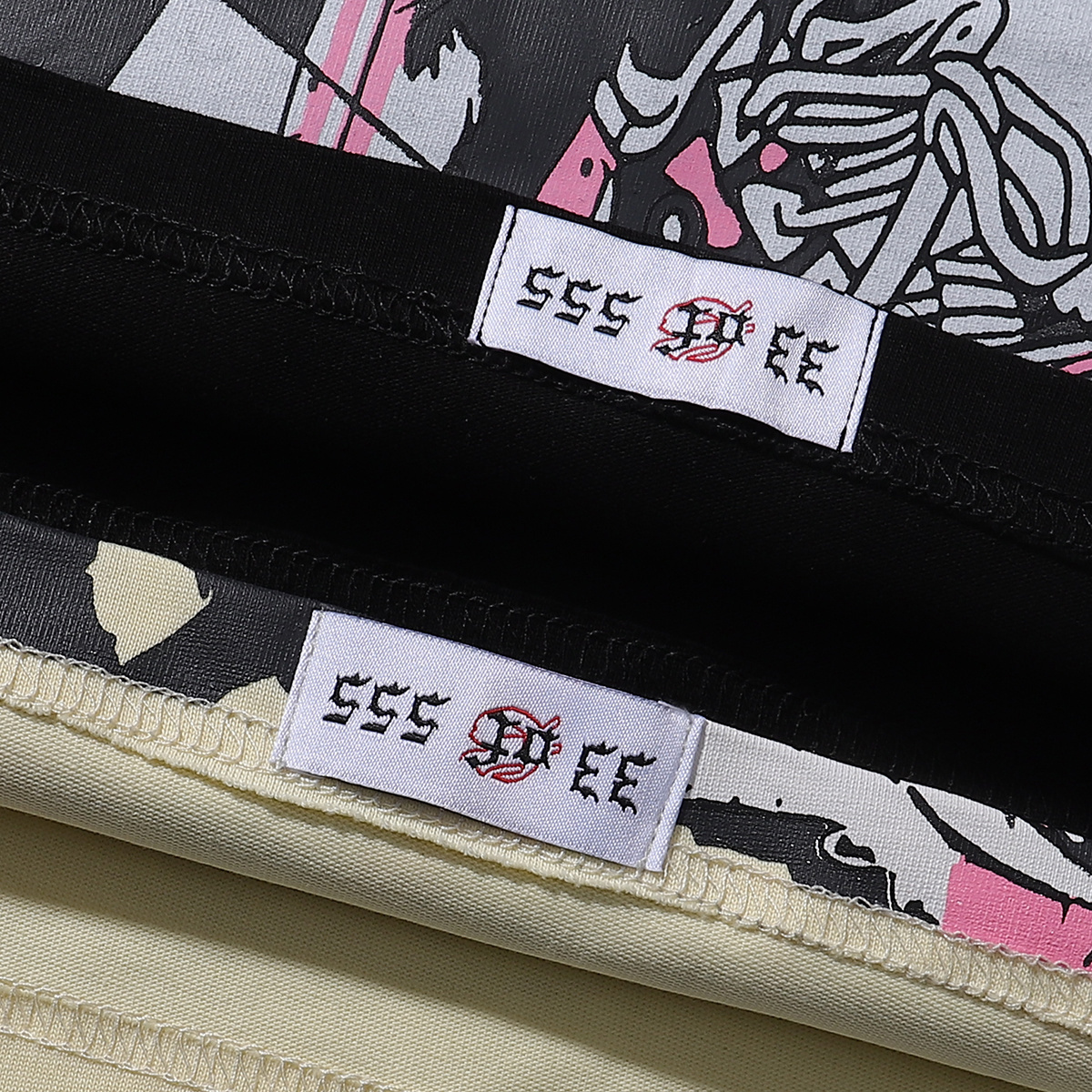 Godspeed Graffiti Wall Skull Artist Print T-Shirt #7013 Black/Apricot