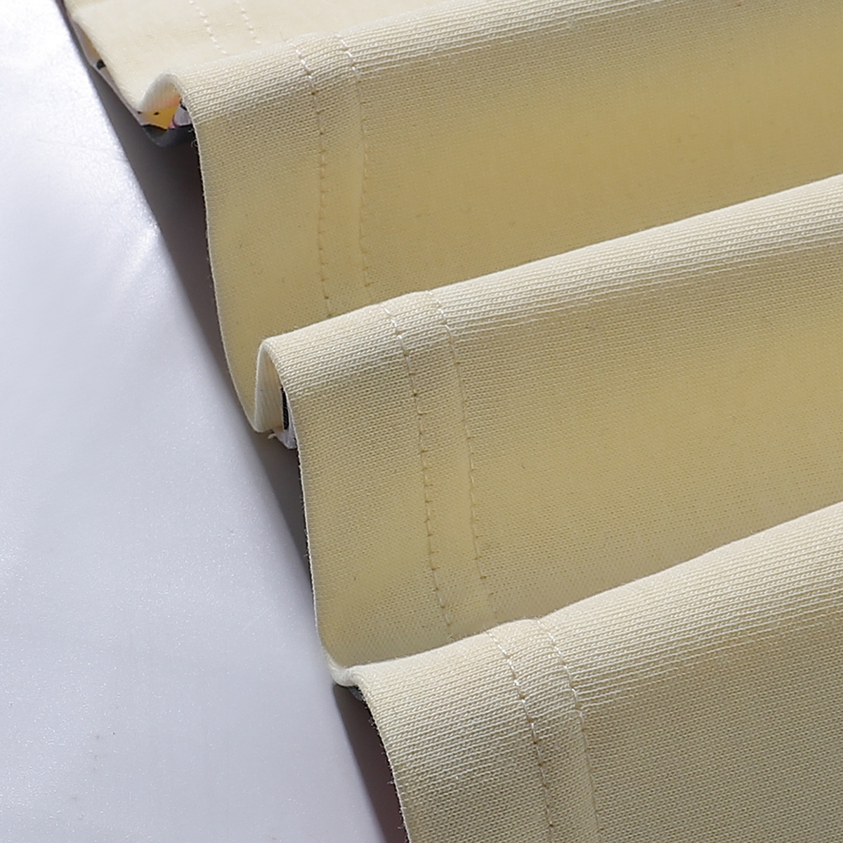 Godspeed Guitar Skull Denim Print T-Shirt #7030 Black/Apricot