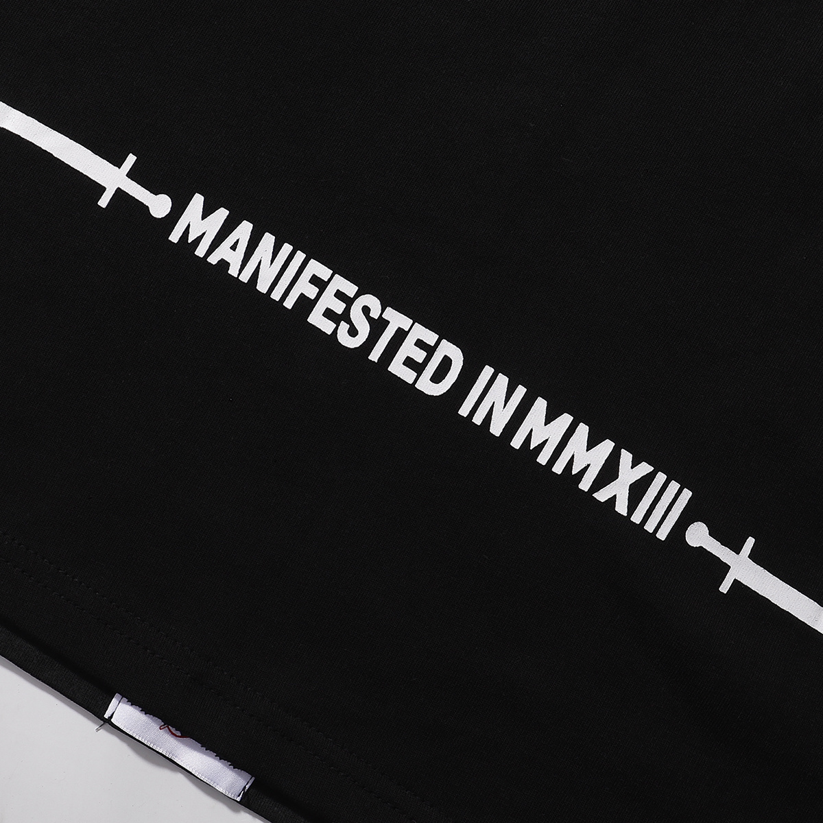 Godspeed Helicopter Print Cotton T-Shirt #7035 Black