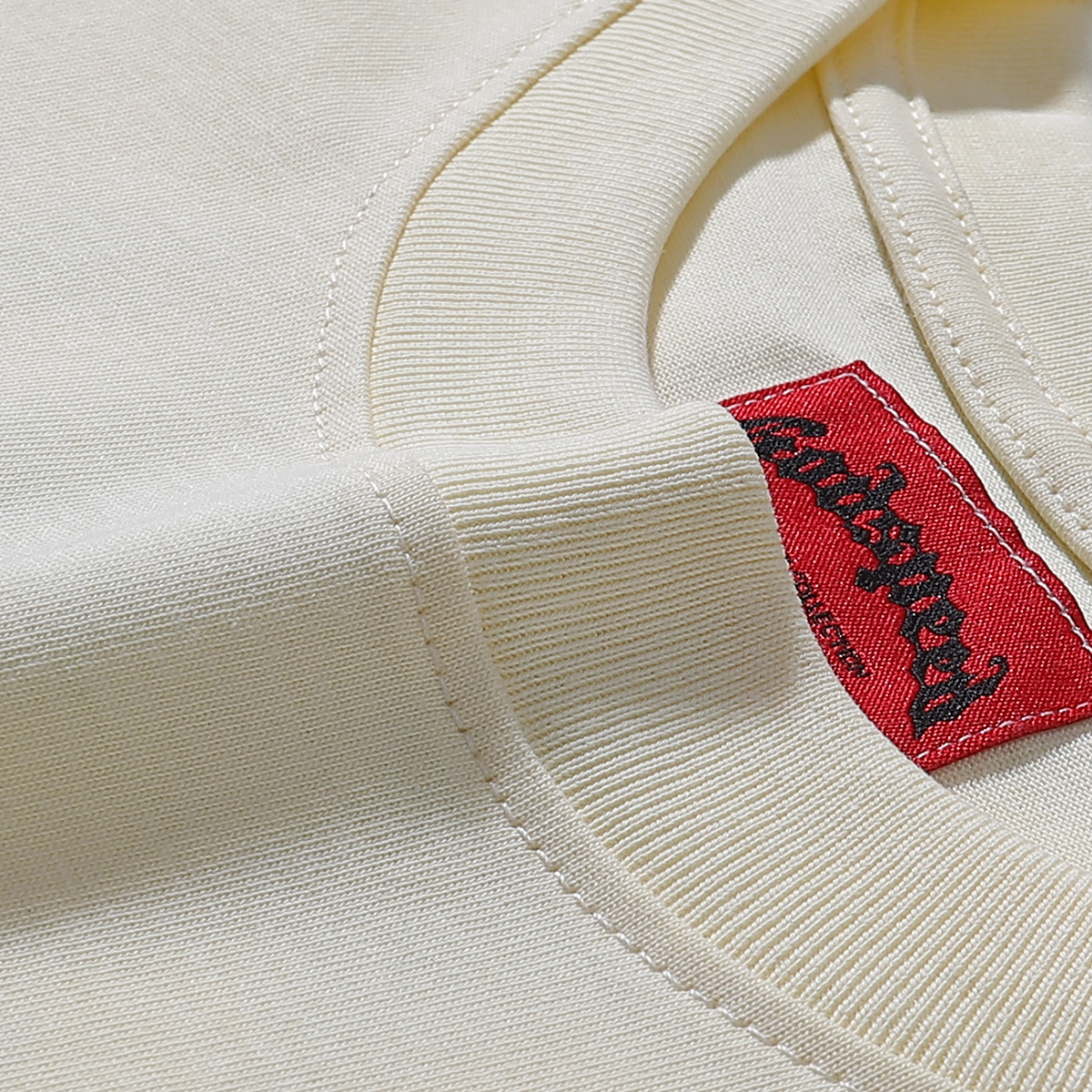 Godspeed Masked Print T-Shirt #7020 Black/Apricot/White