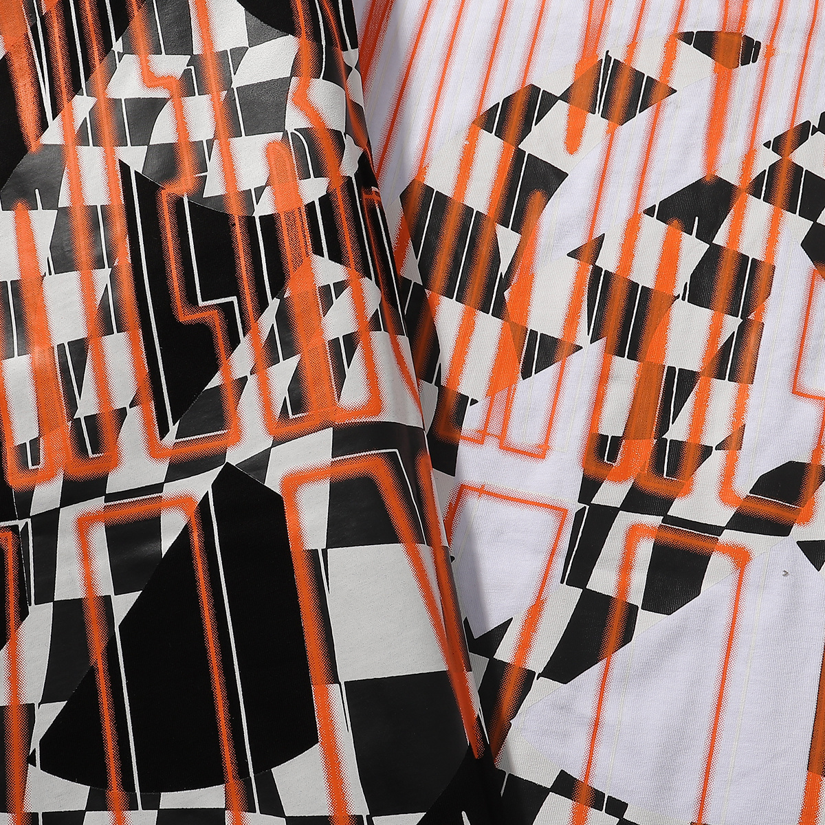 Godspeed Racer F1 Champagne Print T-Shirt #7015 Black/White