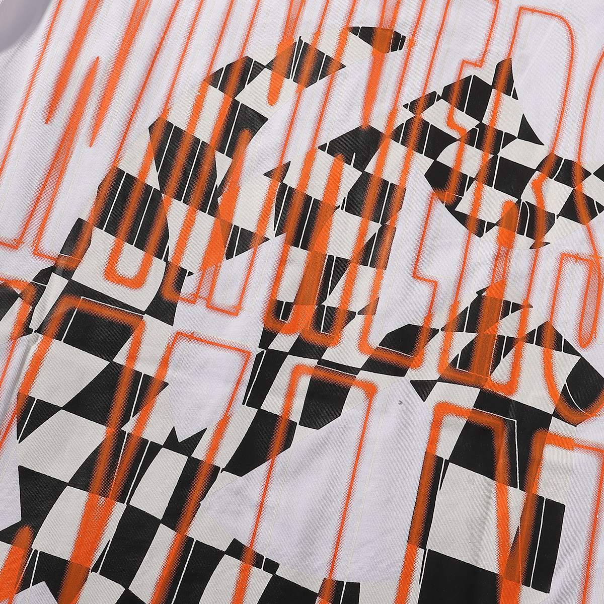 Godspeed Racer F1 Champagne Print T-Shirt #7015 Black/White