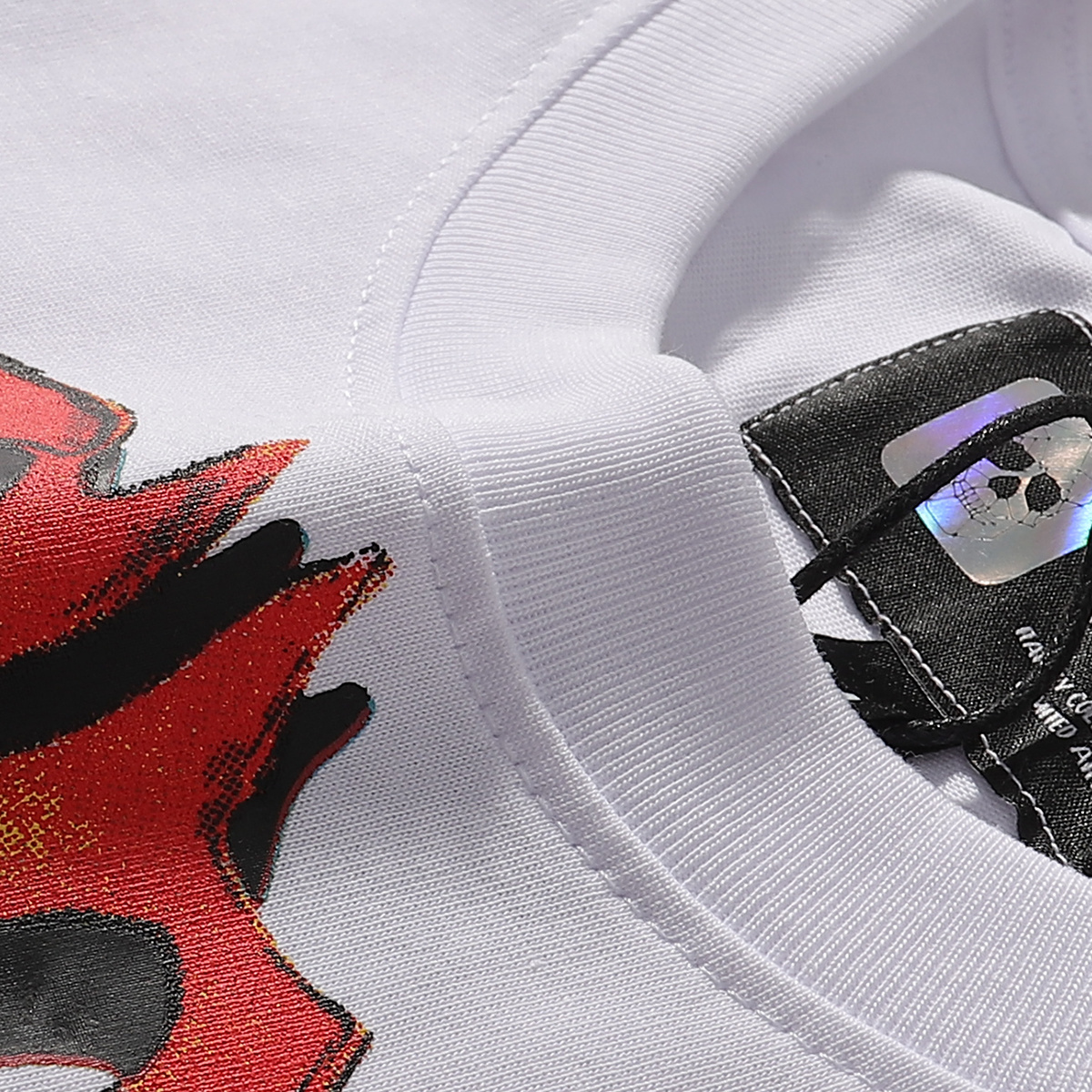 Godspeed Racer F1 Champagne Print T-Shirt #7015 Black/White