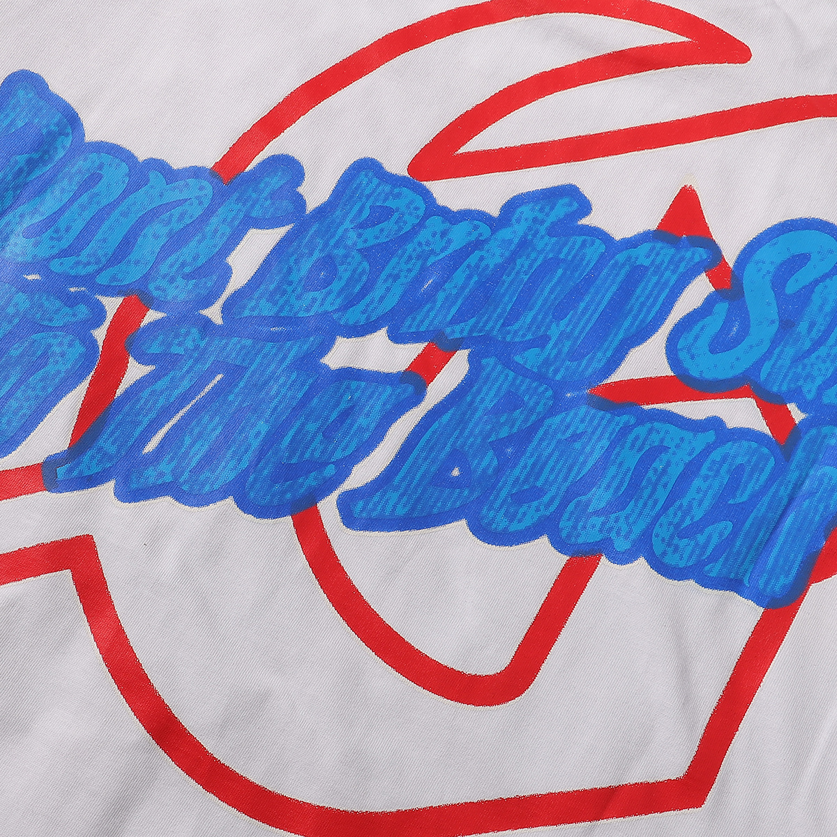 Godspeed Relaxed Beach Skull Print T-Shirt #7021 Black/White