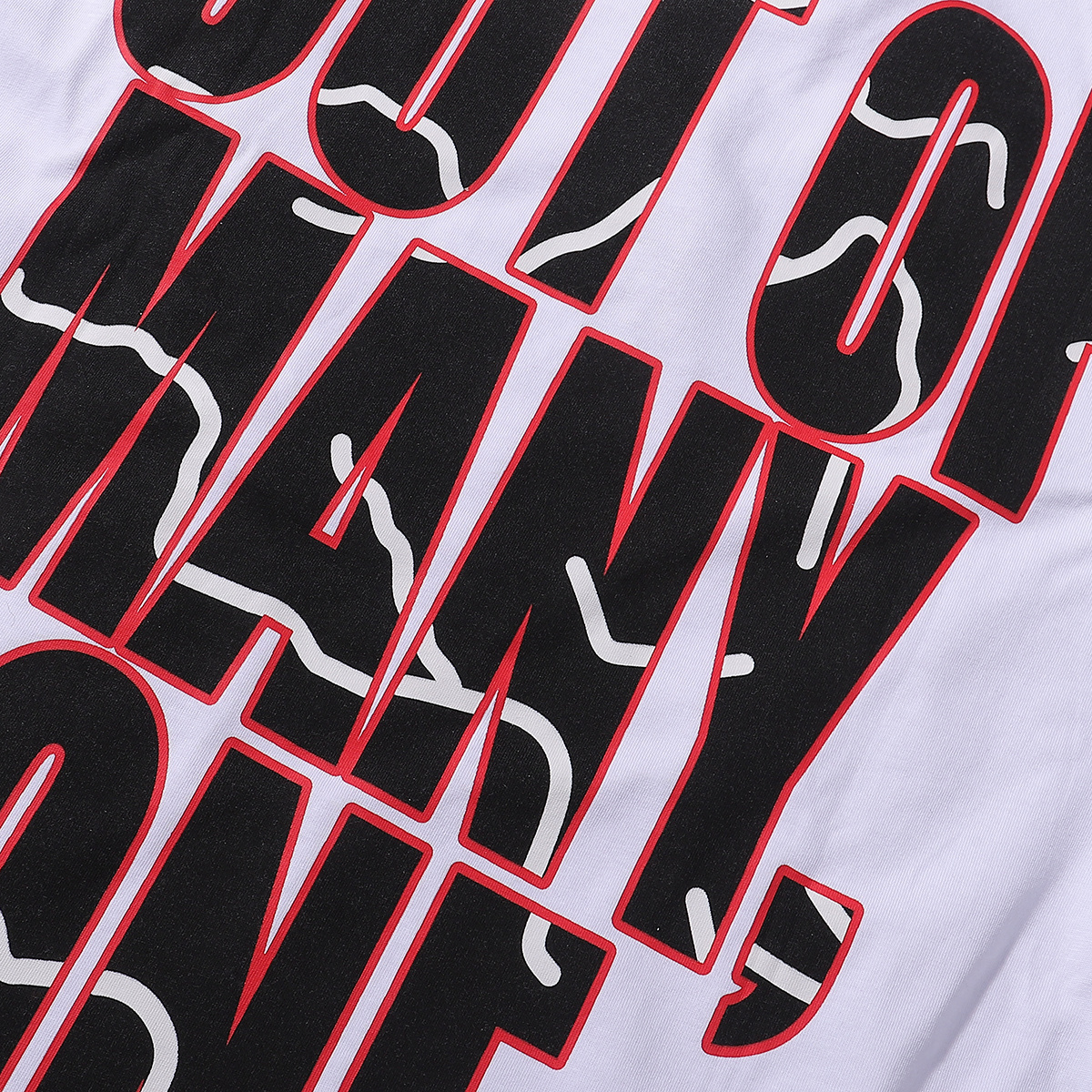 Godspeed Skull Astronaut Print T-Shirt #7009 Black/White