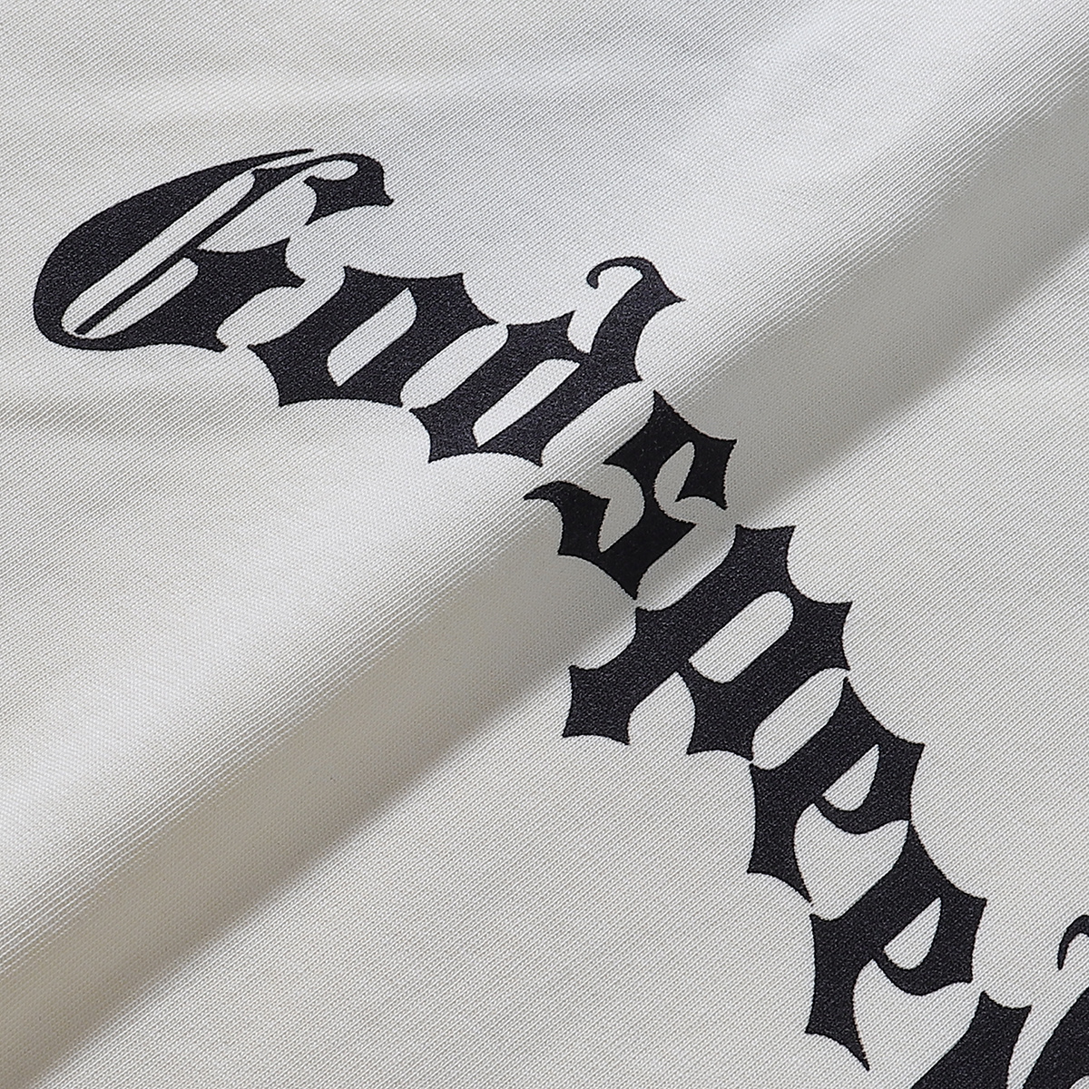 Godspeed Skull Rose Clock Print T-Shirt #7022 Black/Apricot/White