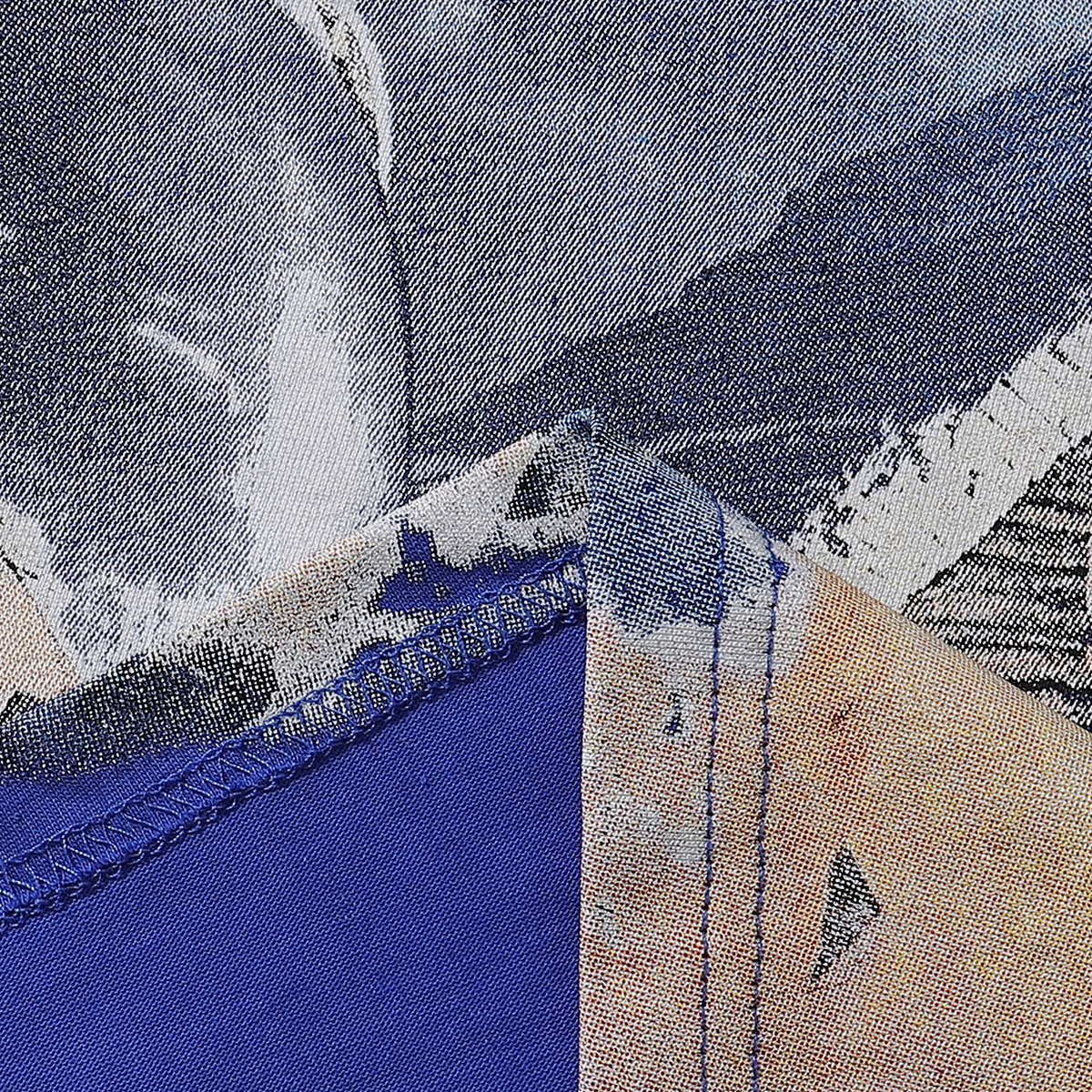 Godspeed Spacesuit Pyramid Print T-Shirt #7053 Black/Blue