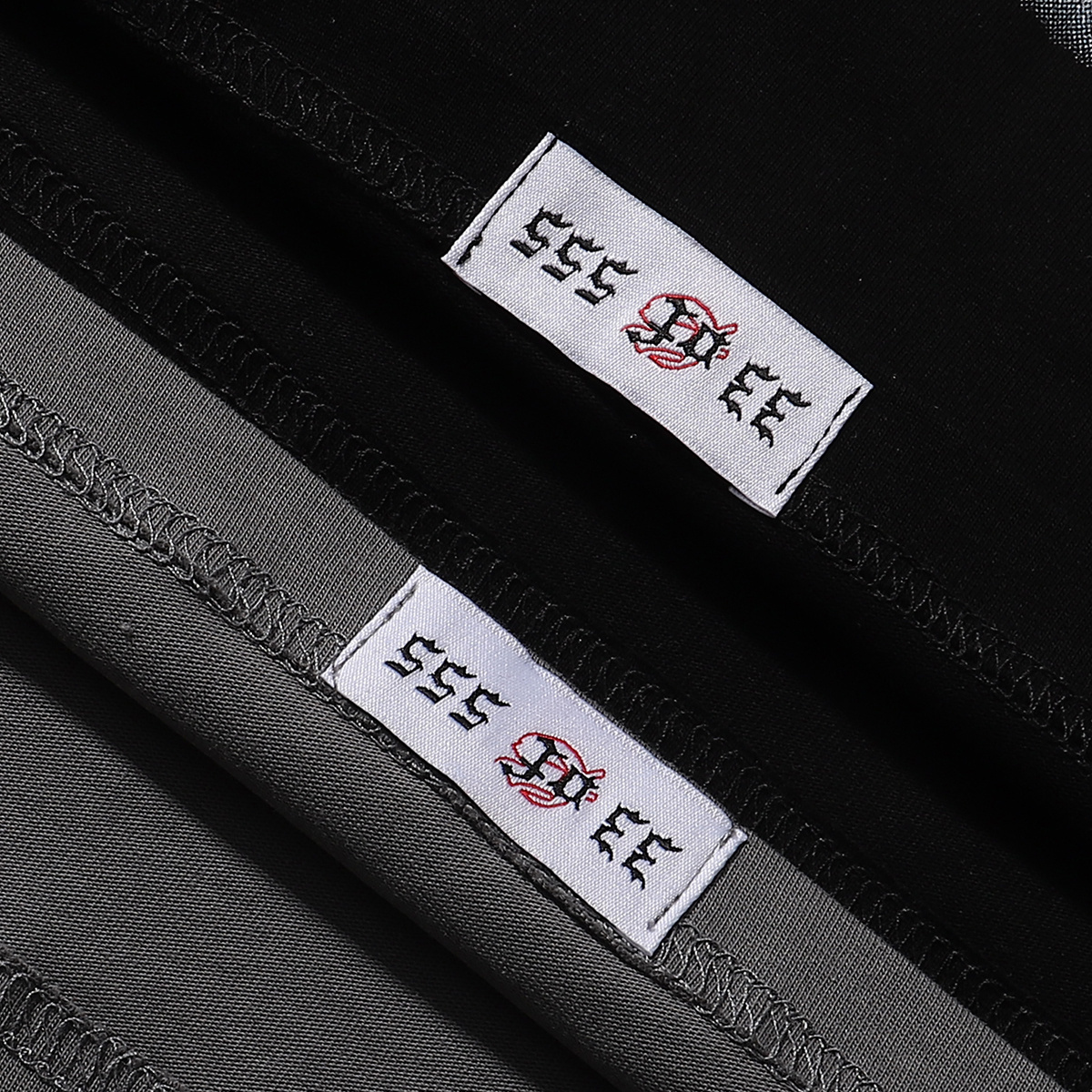 Godspeed Street Scene Rose Print T-Shirt #7019 Black/Grey