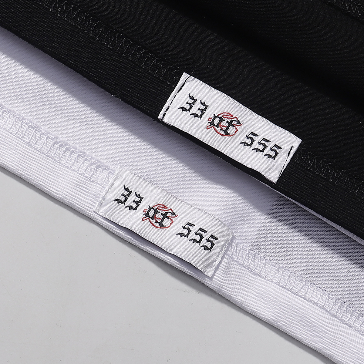 Godspeed Tech Gaze Skull Print T-Shirt #7038 Black/White