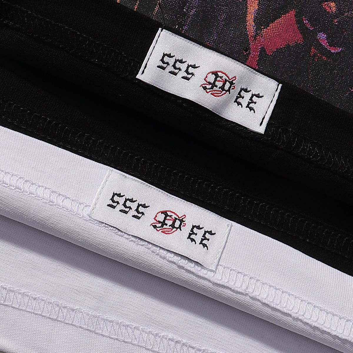 Godspeed Western Skull Cowboy Cactus Print T-Shirt #7016 Black/White