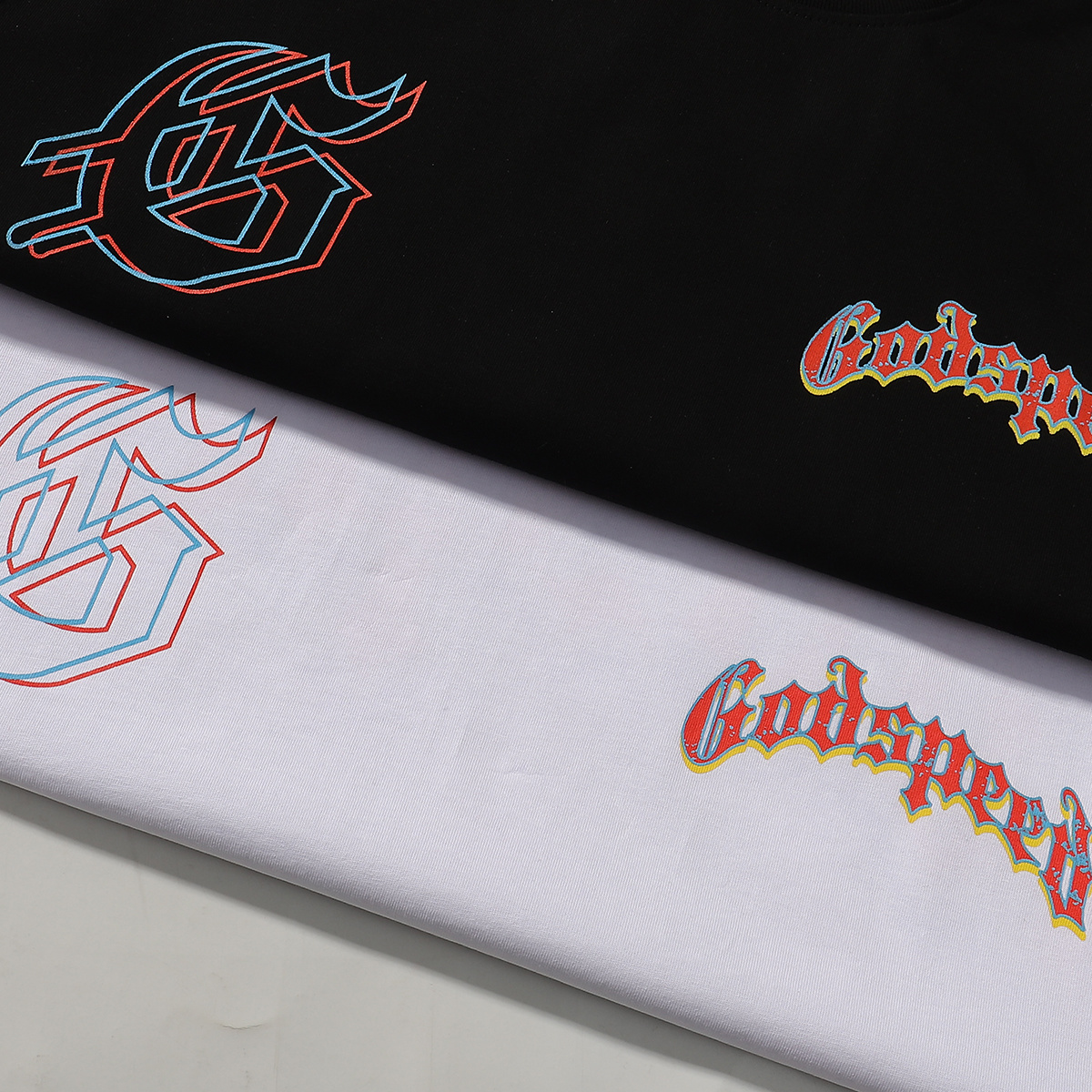 Godspeed Western Skull Cowboy Cactus Print T-Shirt #7023 Black/Purple/White