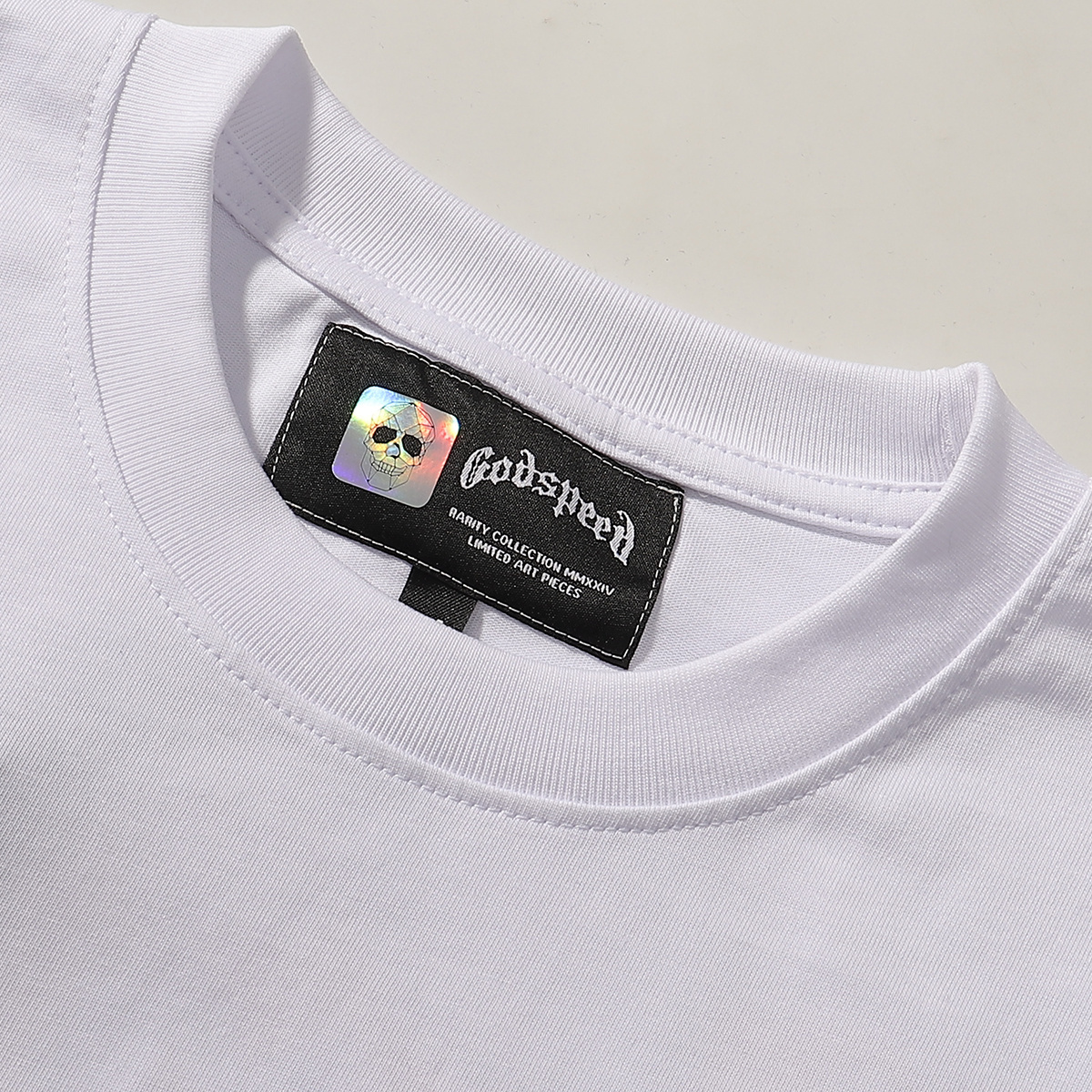 Godspeed Western Skull Cowboy Cactus Print T-Shirt #7023 Black/Purple/White