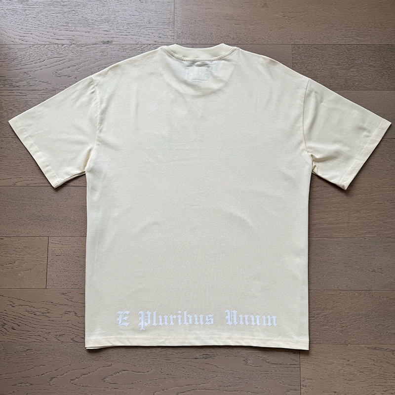 Godspeed Hollywood Print Cotton T-Shirt #3163 Apricot