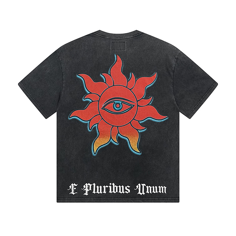 Godspeed Skull Driving Print T-Shirt #1137 Black