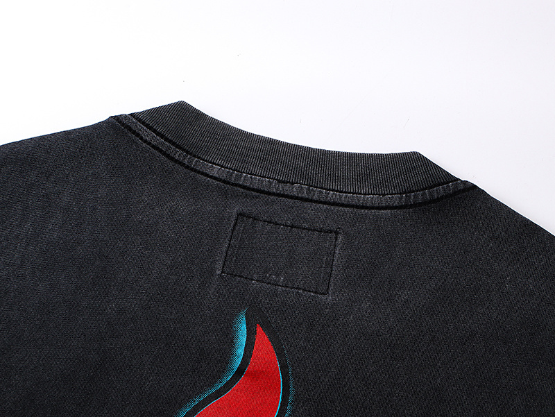 Godspeed Skull Driving Print T-Shirt #1137 Black