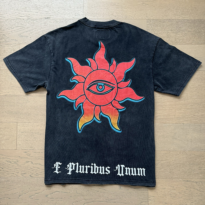 Godspeed Skull Driving Print T-Shirt #1137 Black