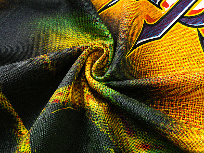 Godspeed Skull Green Bubble Print Cotton T-Shirt #3169 Apricot