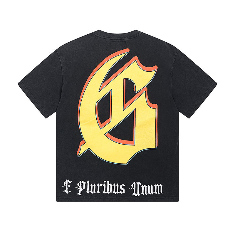 Godspeed Skull Jetboat Print T-Shirt #1111 Black