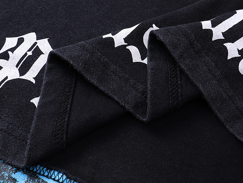 Godspeed Skull Jetboat Print T-Shirt #1111 Black