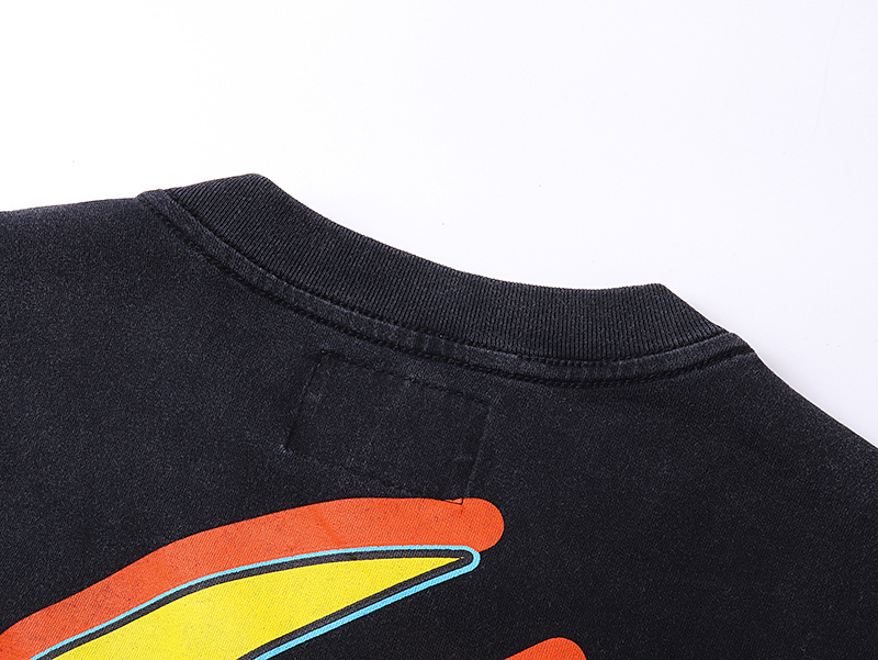 Godspeed Skull Jetboat Print T-Shirt #1111 Black