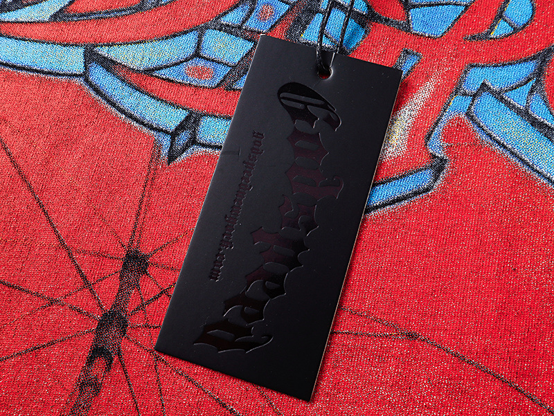 Godspeed Washed Print T-Shirt #1177 Black