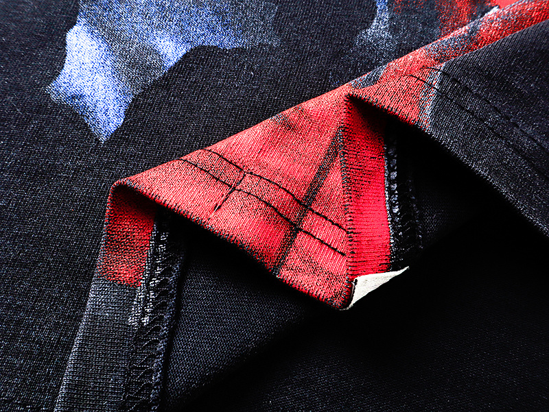 Godspeed Washed Print T-Shirt #1177 Black