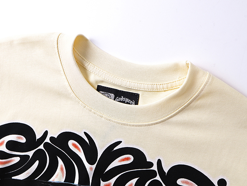 Godspeed Washed Print T-Shirt #3172 Apricot