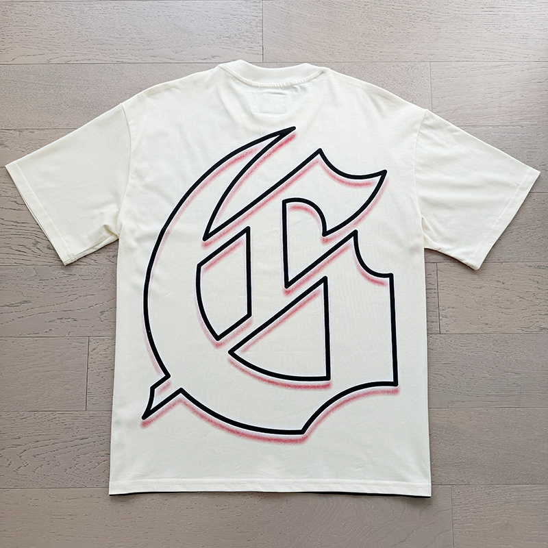 Godspeed Washed Print T-Shirt #3172 Apricot