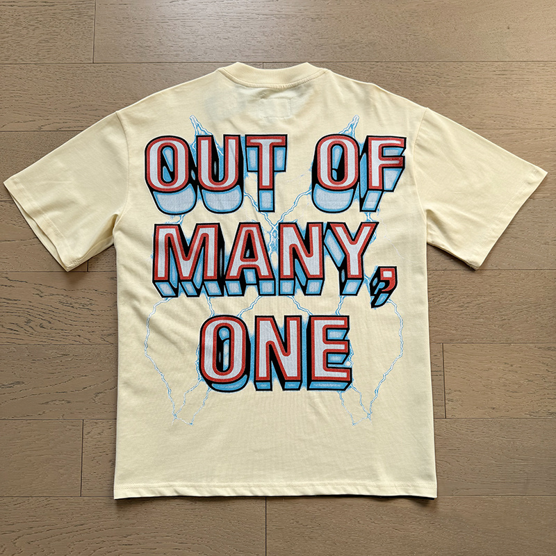 Godspeed Washed Print T-Shirt #3177 Apricot