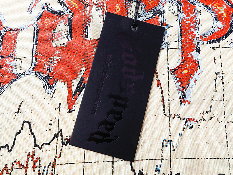 Godspeed Washed Print T-Shirt #3179 Apricot