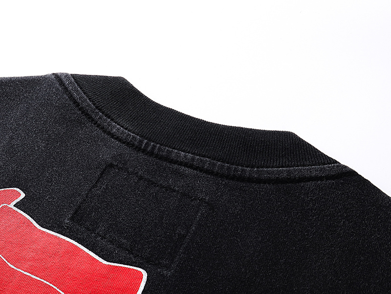 Godspeed Skull Racing Car Print T-Shirt #1087 Black