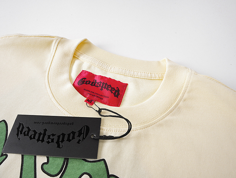 Godspeed Beach Jeep Print T-shirt #3108 Apricot