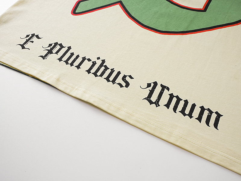 Godspeed Beach Jeep Print T-shirt #3108 Apricot