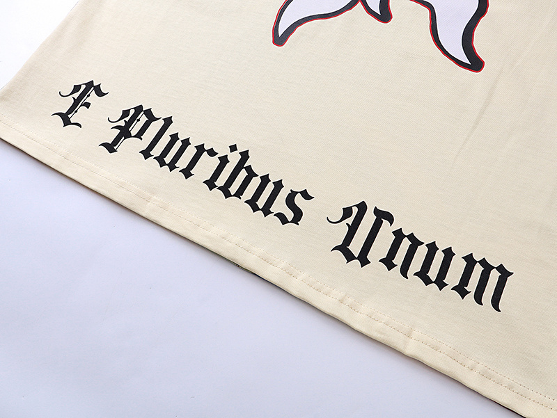 Godspeed Beach Racing Print T-Shirt #3113 Apricot