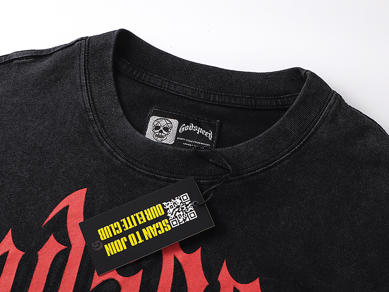 Godspeed Ferrari Print T-shirt #1129 Black