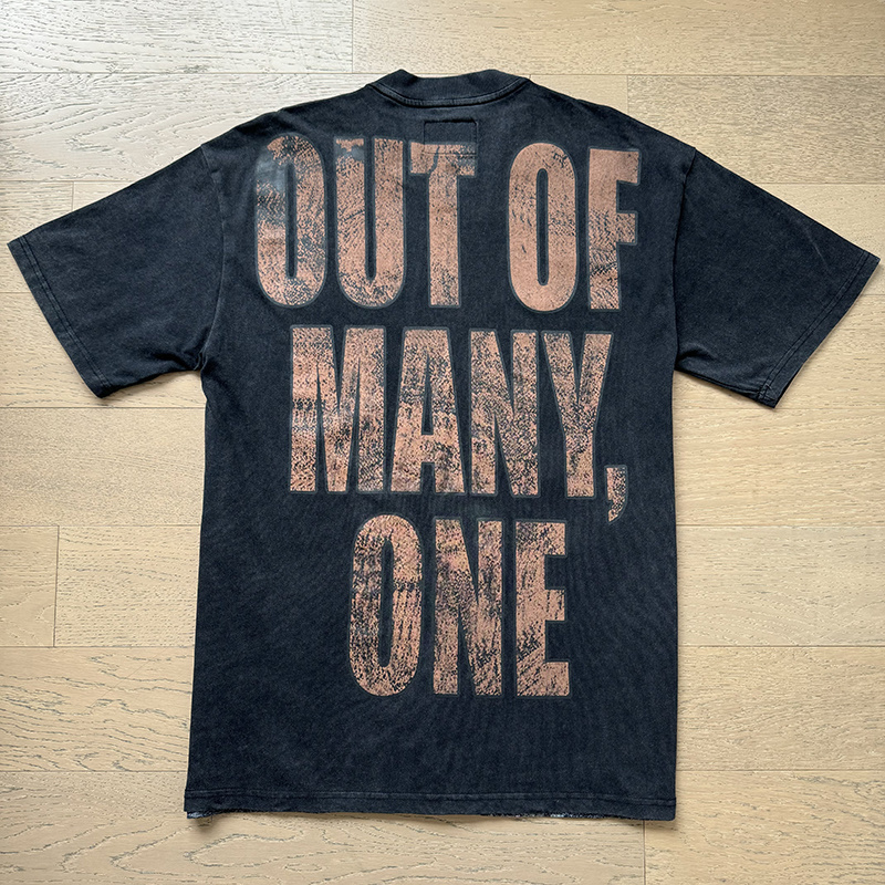 Godspeed Interstellar Skull Print T-Shirt #1130 Black