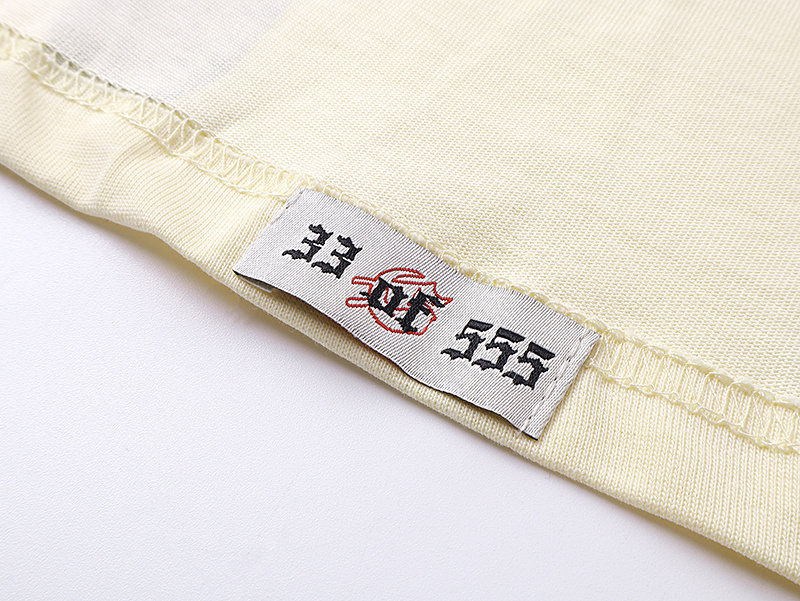 Godspeed Letter GS Print T-shirt #3112 Apricot