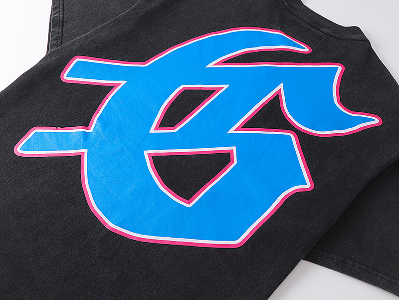 Godspeed Parking Print T-shirt #1070 Black