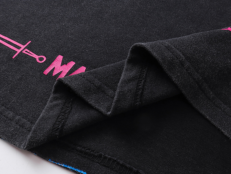 Godspeed Parking Print T-shirt #1070 Black