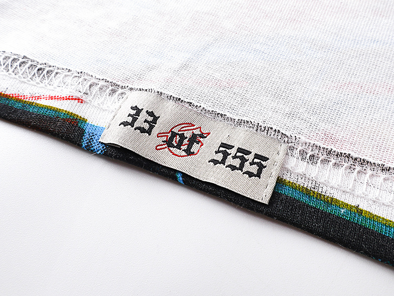 Godspeed Skull Print T-Shirt #3121 White