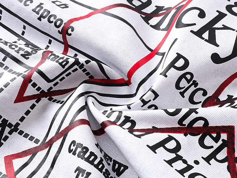 Godspeed Skull Reading Newspaper Print T-shirt #1079 Black