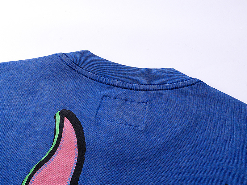 Godspeed UFO Print T-shirt #1125 Black/Blue