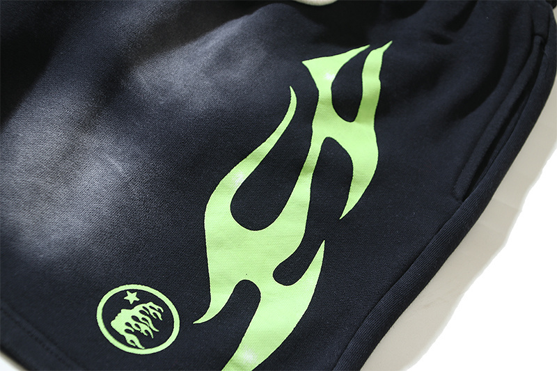 Hellstar Shorts YL#777 Black Green/Black Red/Red/Blue/Yellow/White/Grey