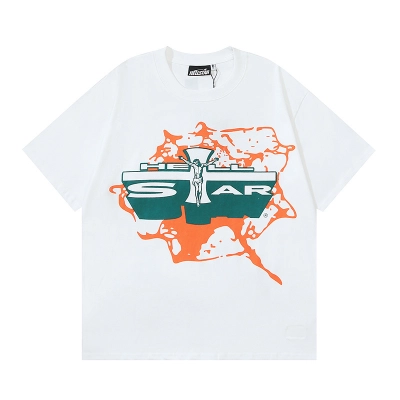 Hellstar T-shirt YL#589 White 02