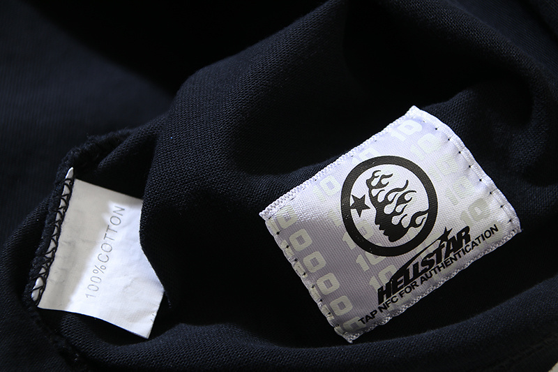 Hellstar T-shirt YL#6701 Black